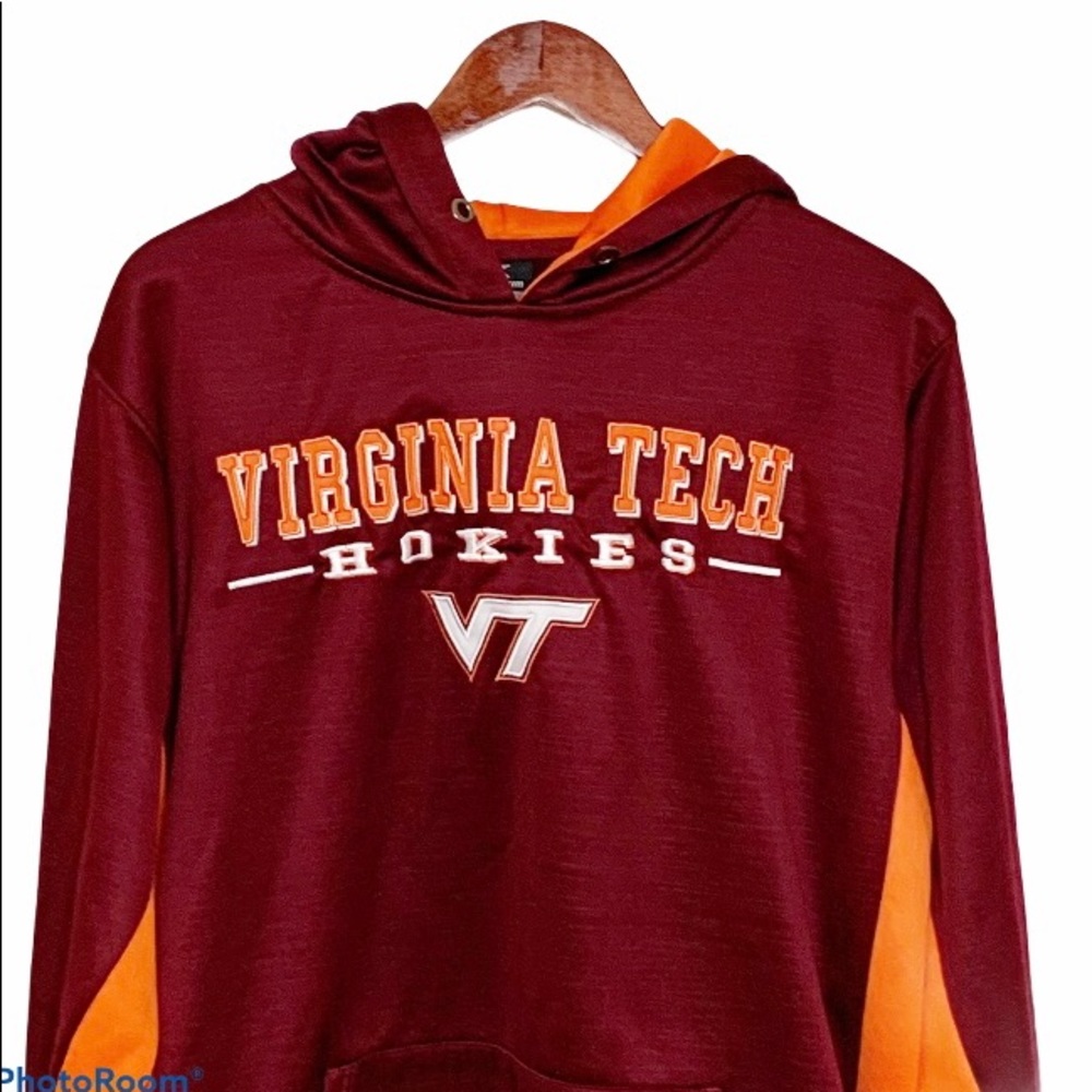 MENS Virginia Tech Hoodie Size Large - Picture 2 of 12